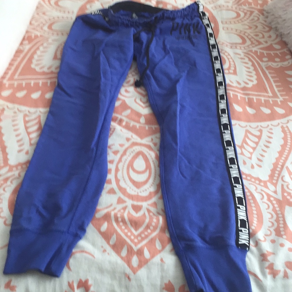 Purple sweat pants